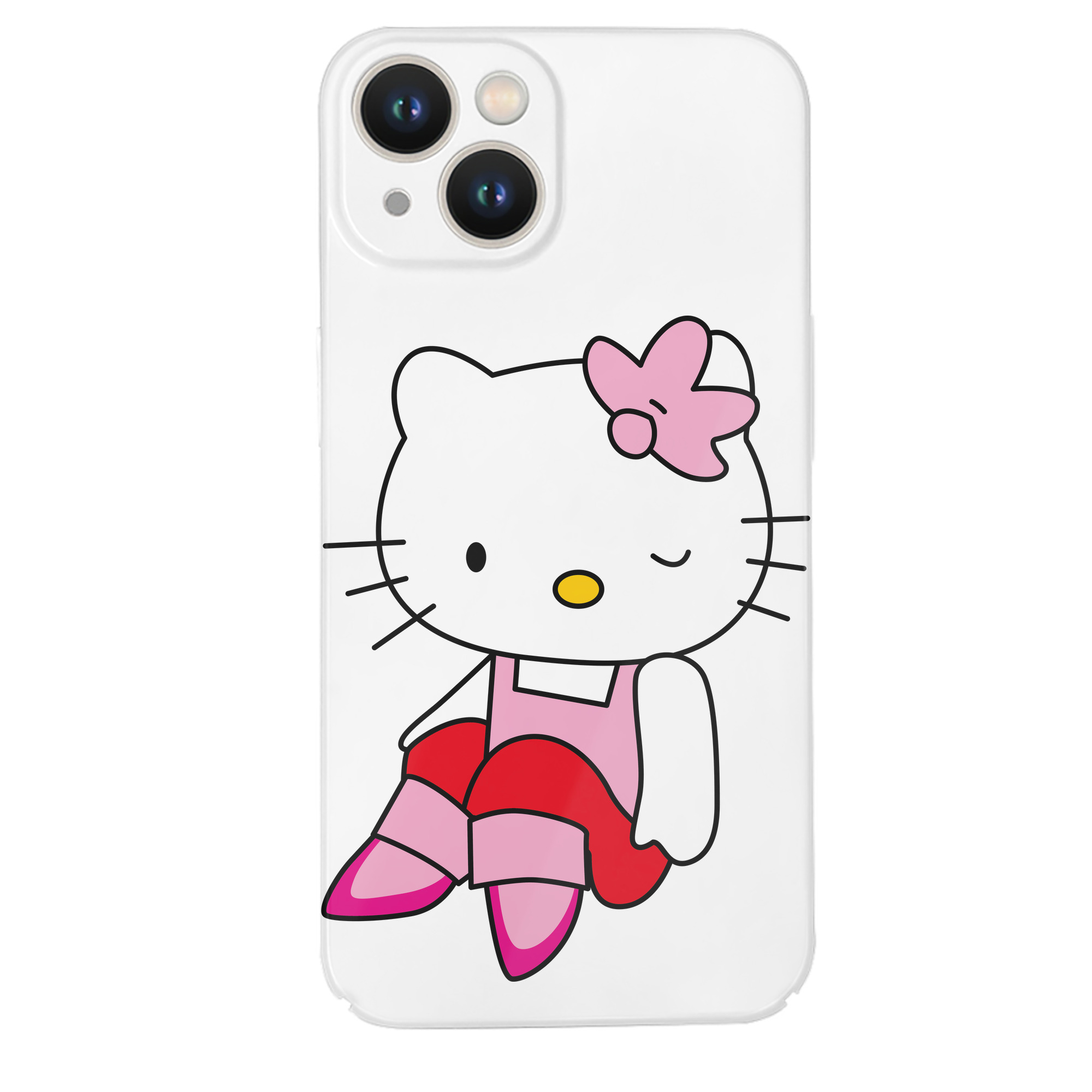 （画像用） Hello Kitty ハローキティ 【iPhone 14シリーズ対応】ハードケース
